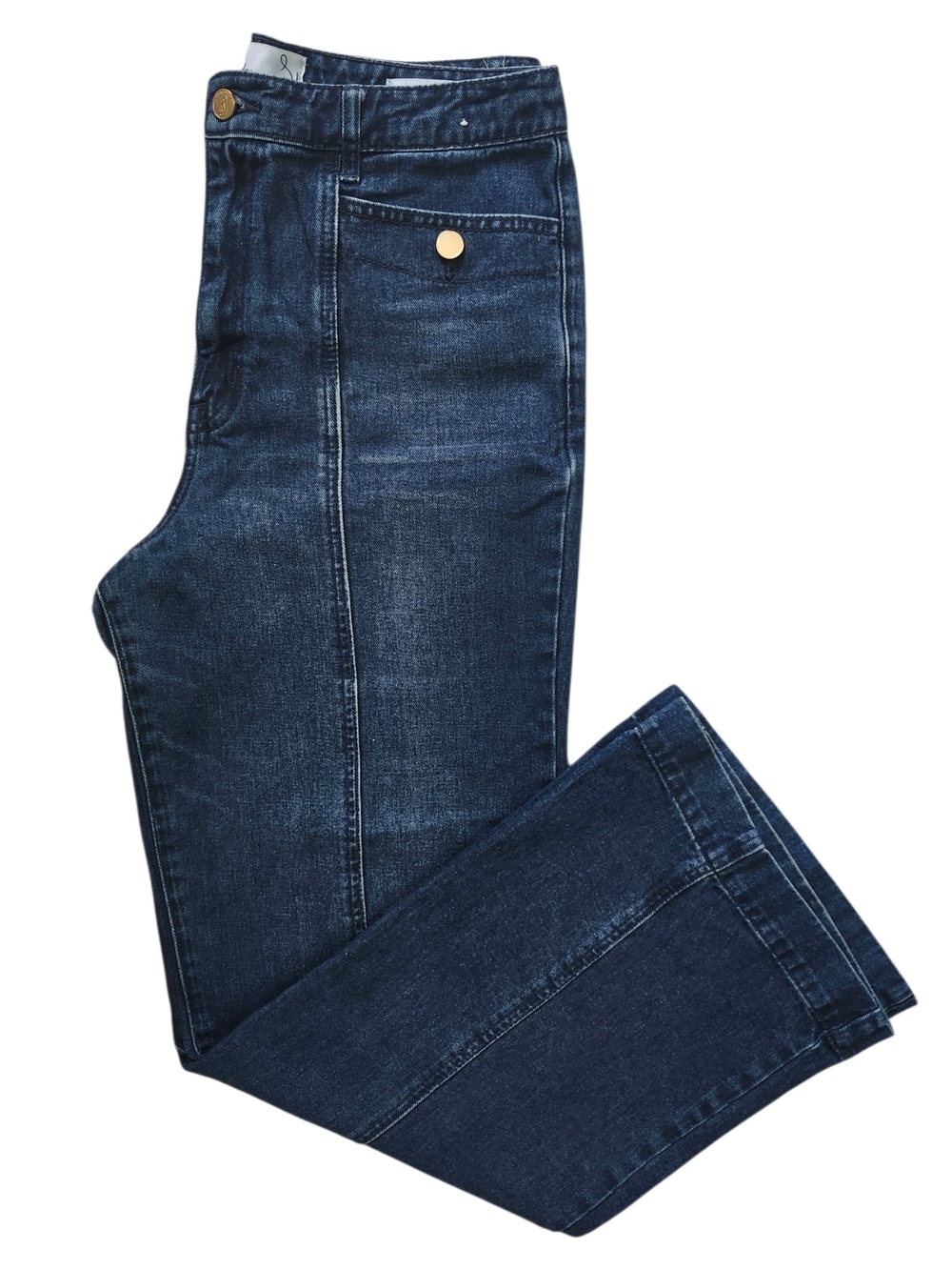Sam Edelman Codie High Rise Wide Leg Jeans